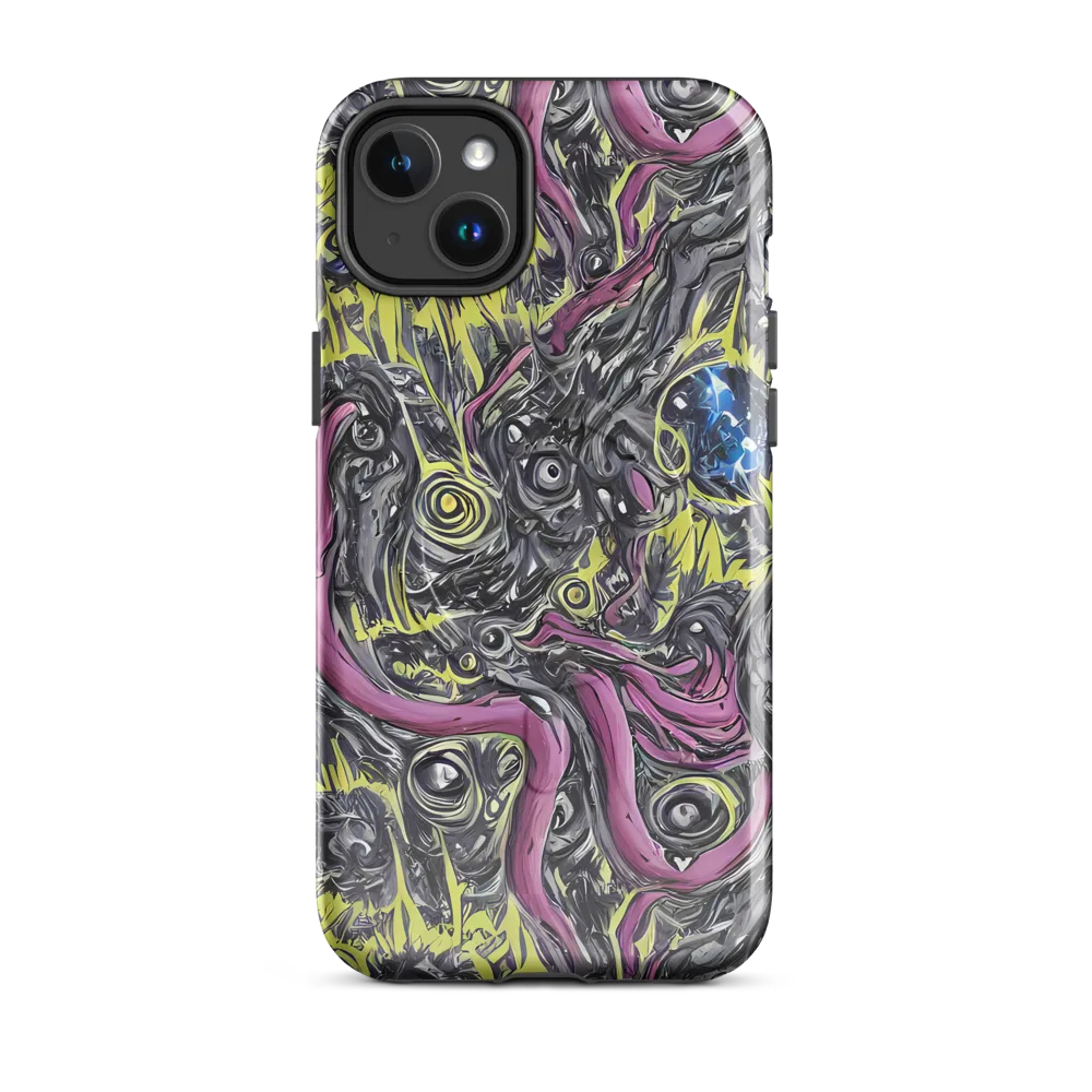 Acid Gaze on MagSafe Tough Case for iPhone® — Front