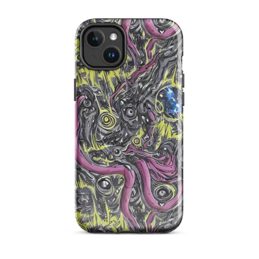 Acid Gaze on a MagSafe Tough Case for iPhone®