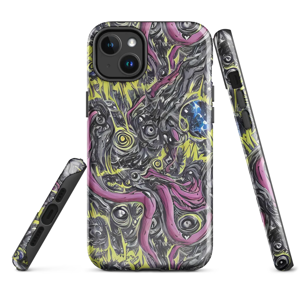 Acid Gaze on MagSafe Tough Case for iPhone® — Front
