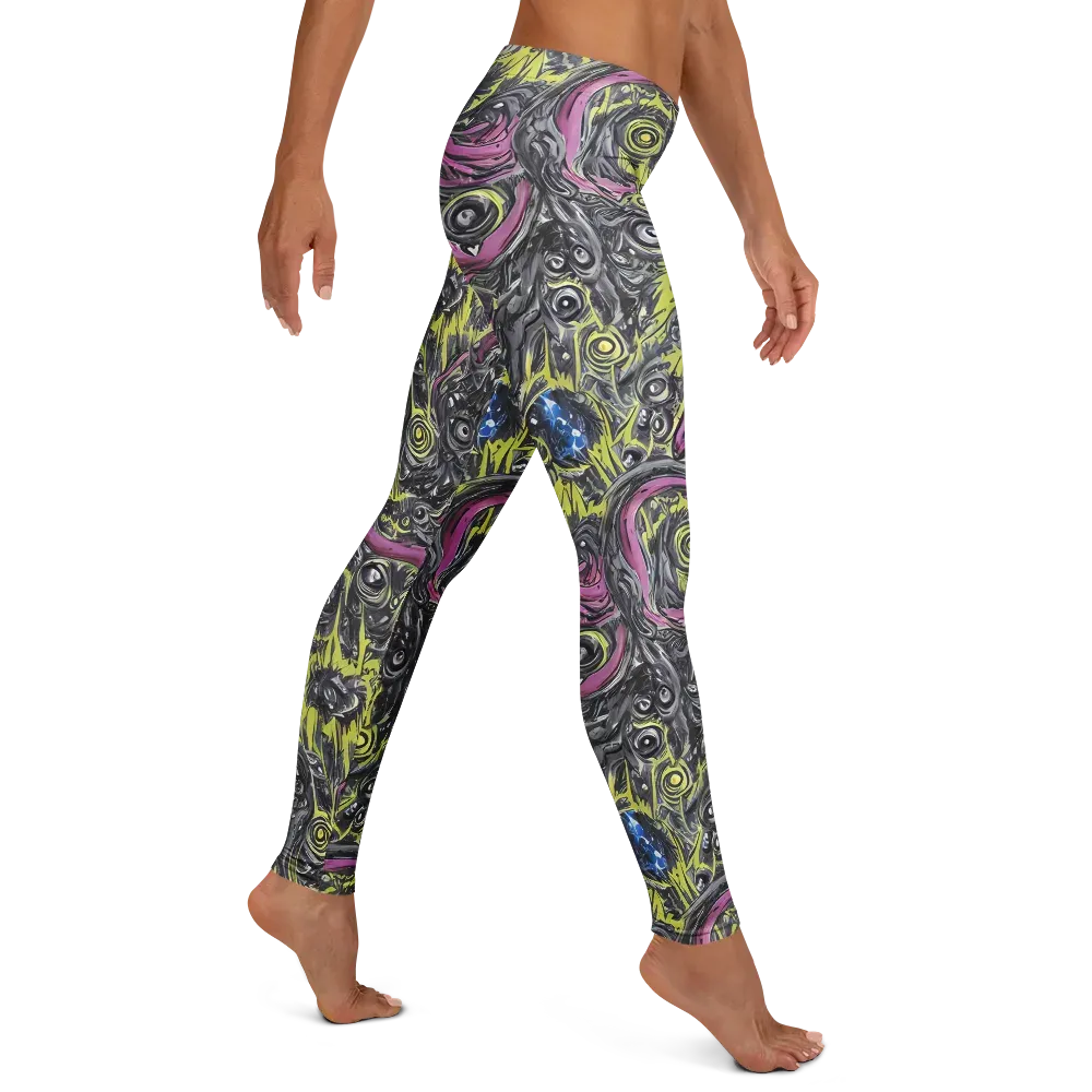 Acid Gaze on Leggings — Right