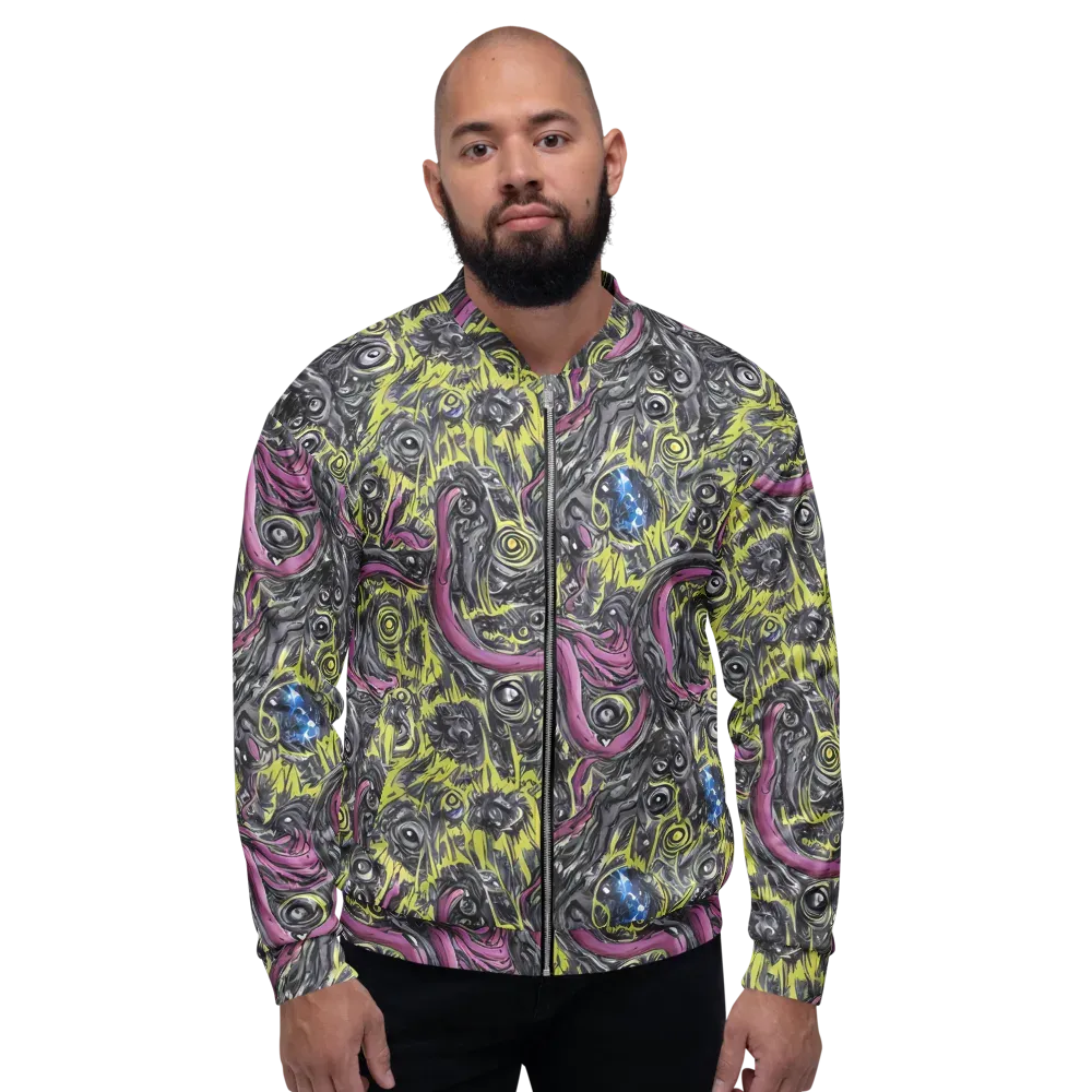Acid Gaze on Bomber Jacket — Front