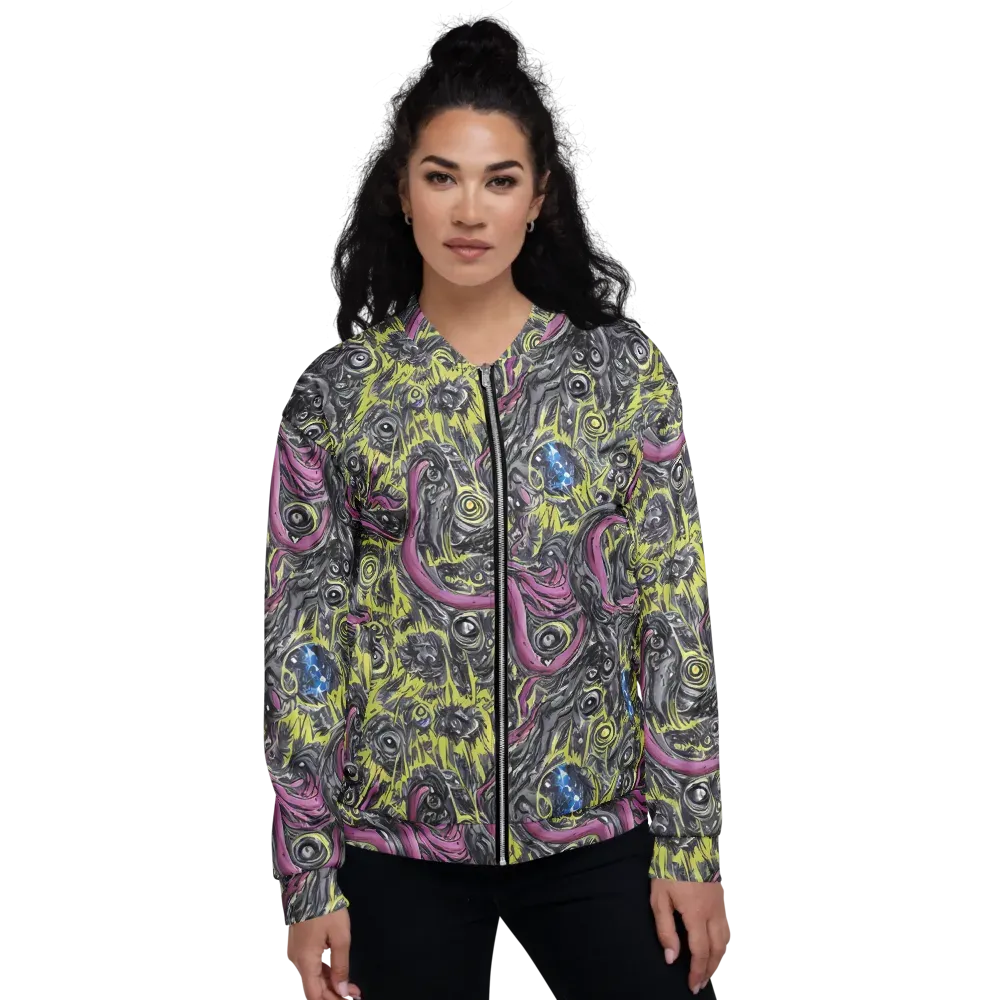 Acid Gaze on Bomber Jacket — Front