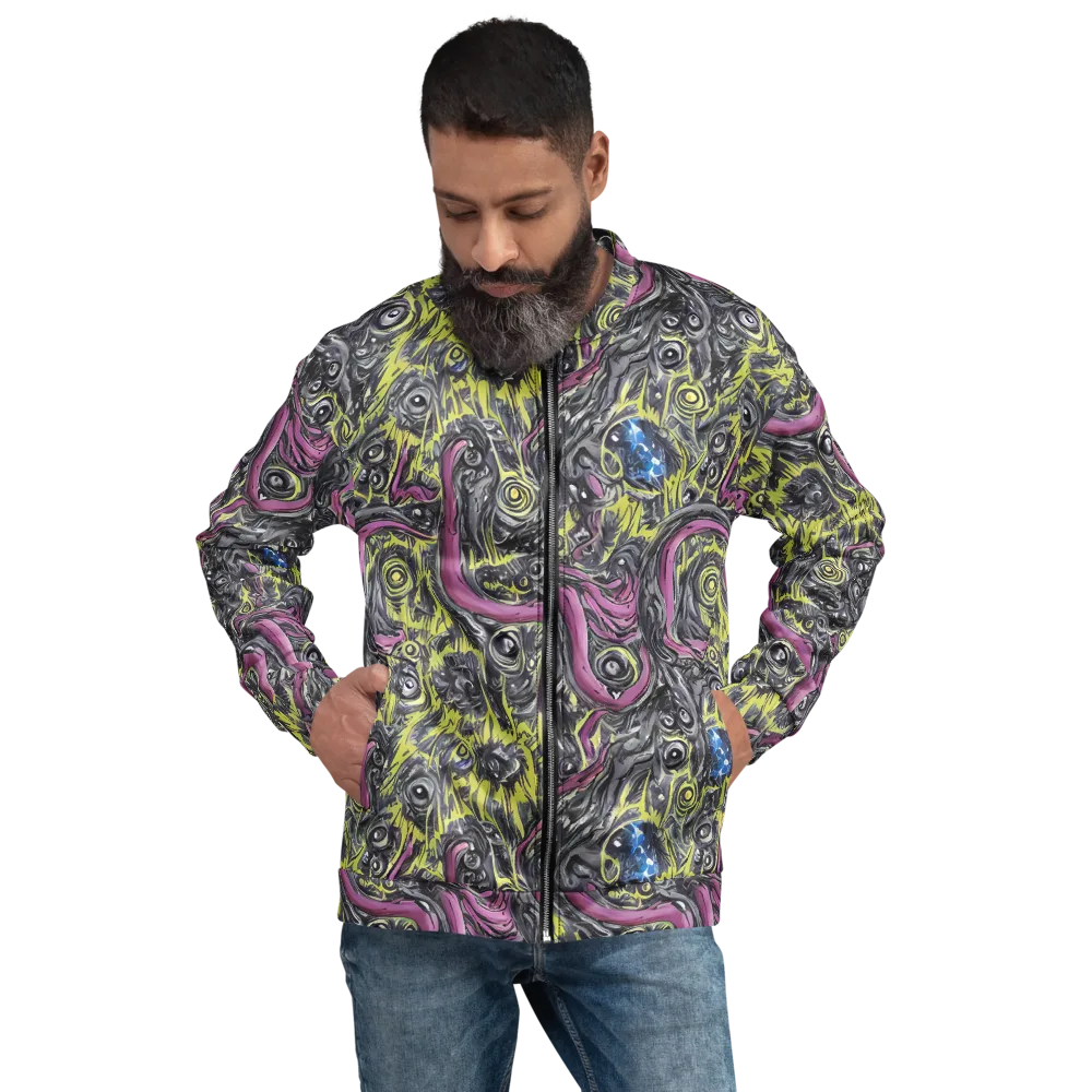 Acid Gaze on Bomber Jacket — Front