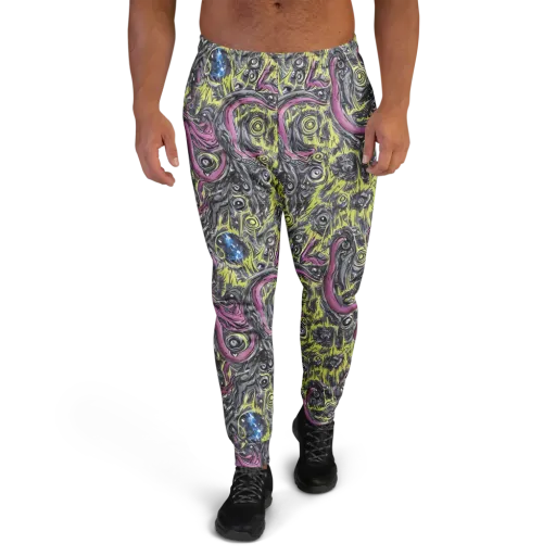 Acid Gaze on a Men's Joggers