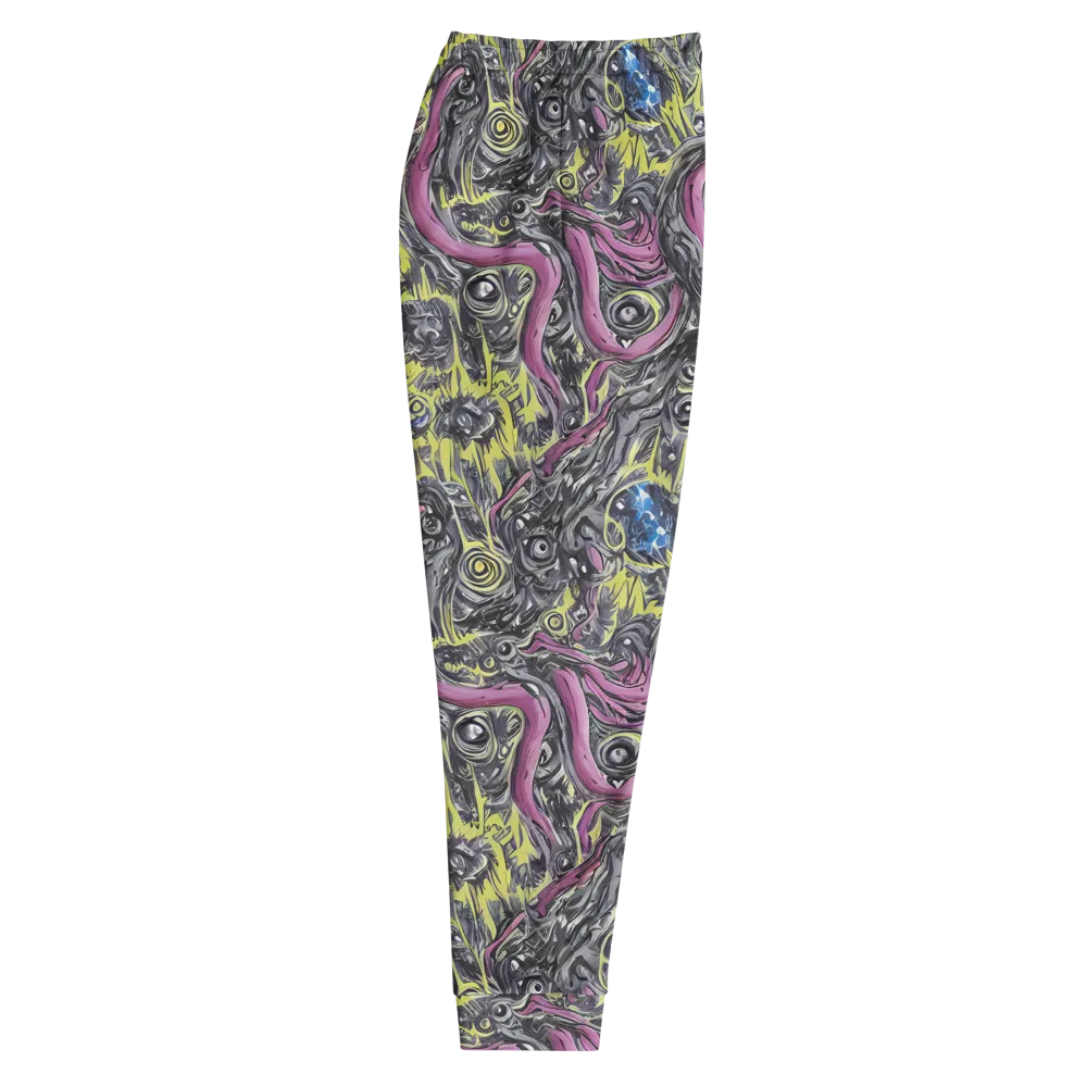 Acid Gaze on Men's Joggers — Right
