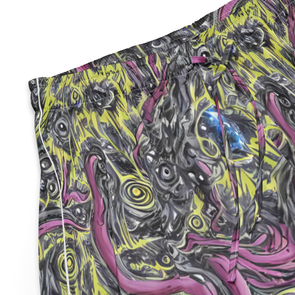 Acid Gaze on Women's Pajama Shorts — Product details