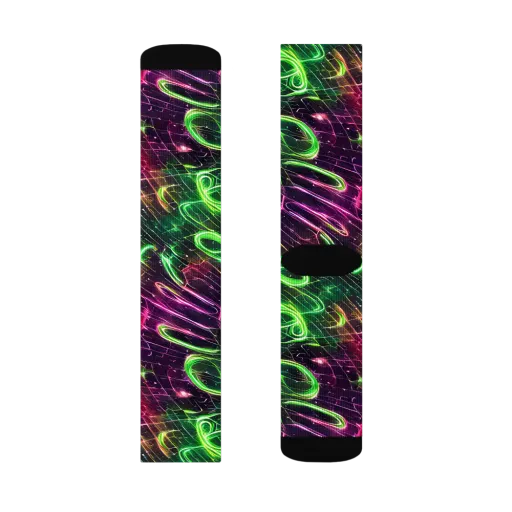 Quantum Ribbons on a Socks