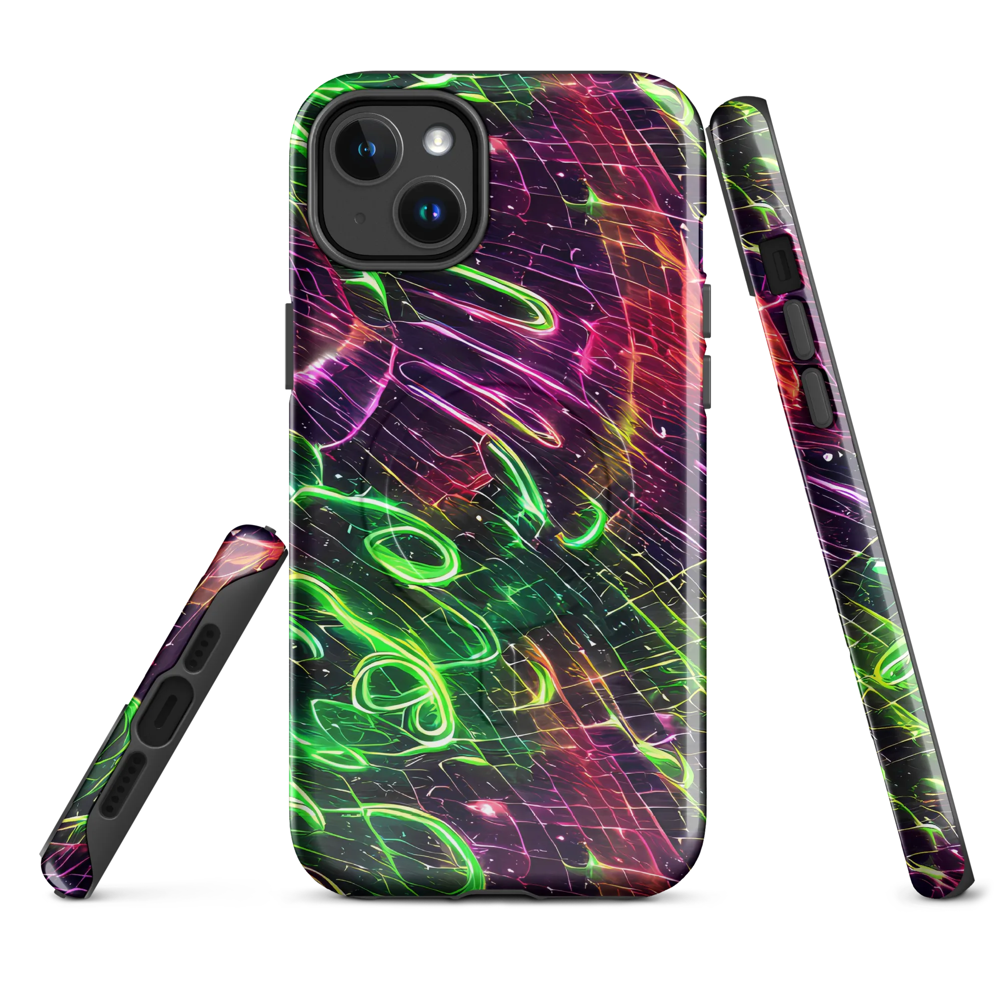 Quantum Ribbons on MagSafe Tough Case for iPhone® — Front