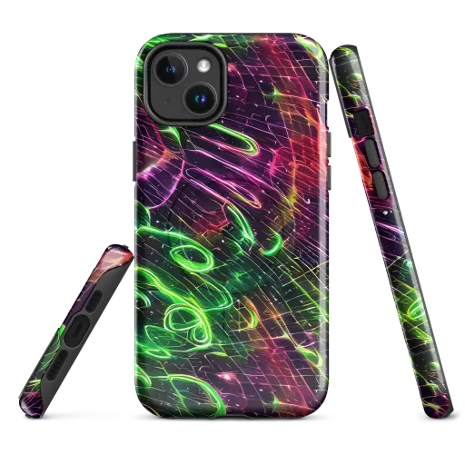 Quantum Ribbons on a MagSafe Tough Case for iPhone®