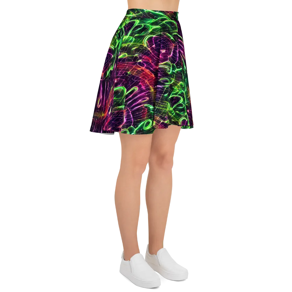 Quantum Ribbons on Skater Skirt — Right