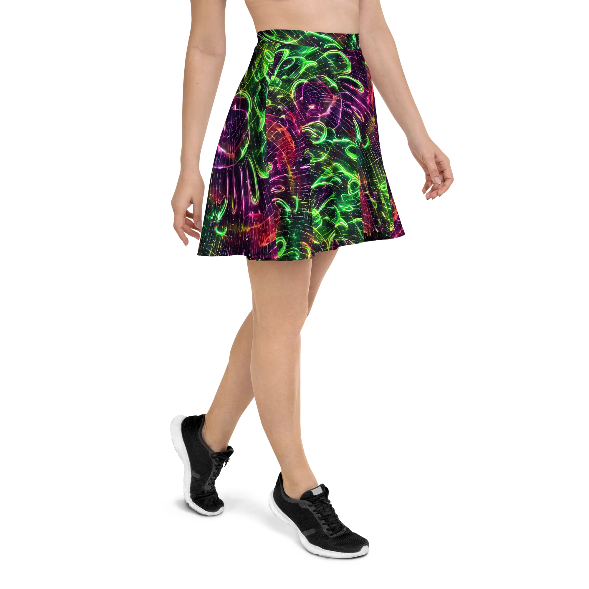 Quantum Ribbons on Skater Skirt — Right