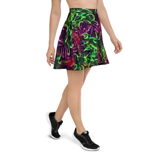 Quantum Ribbons on a Skater Skirt