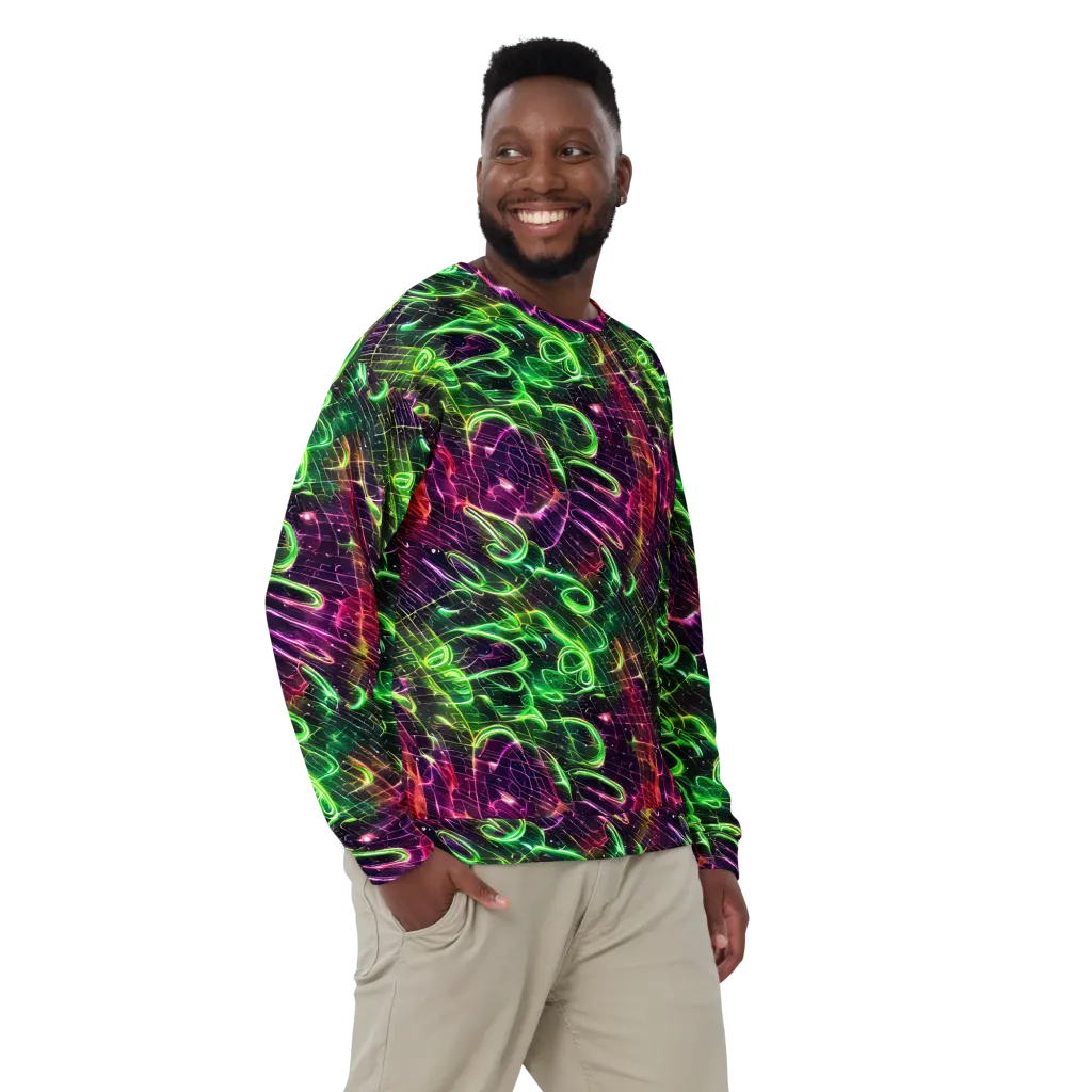 Quantum Ribbons on Sweatshirt — Front