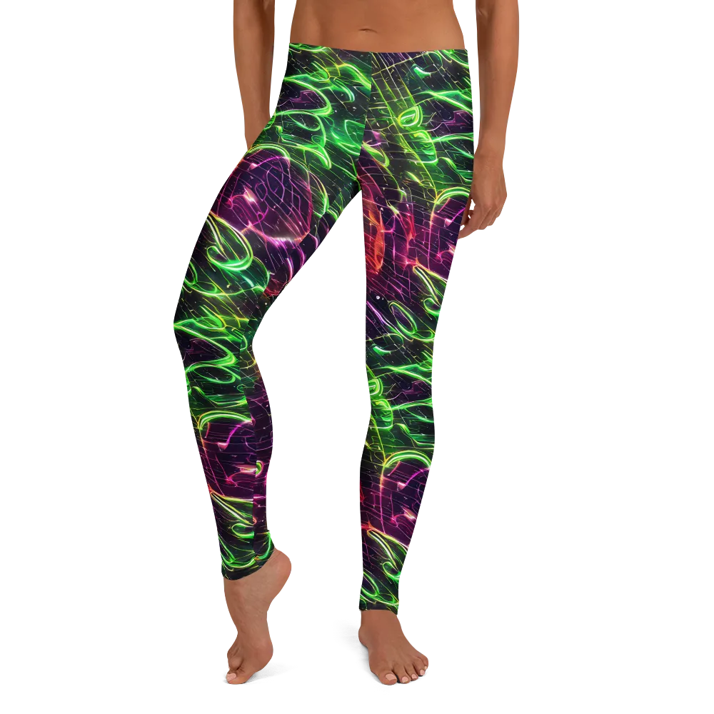 Quantum Ribbons on Leggings — Front
