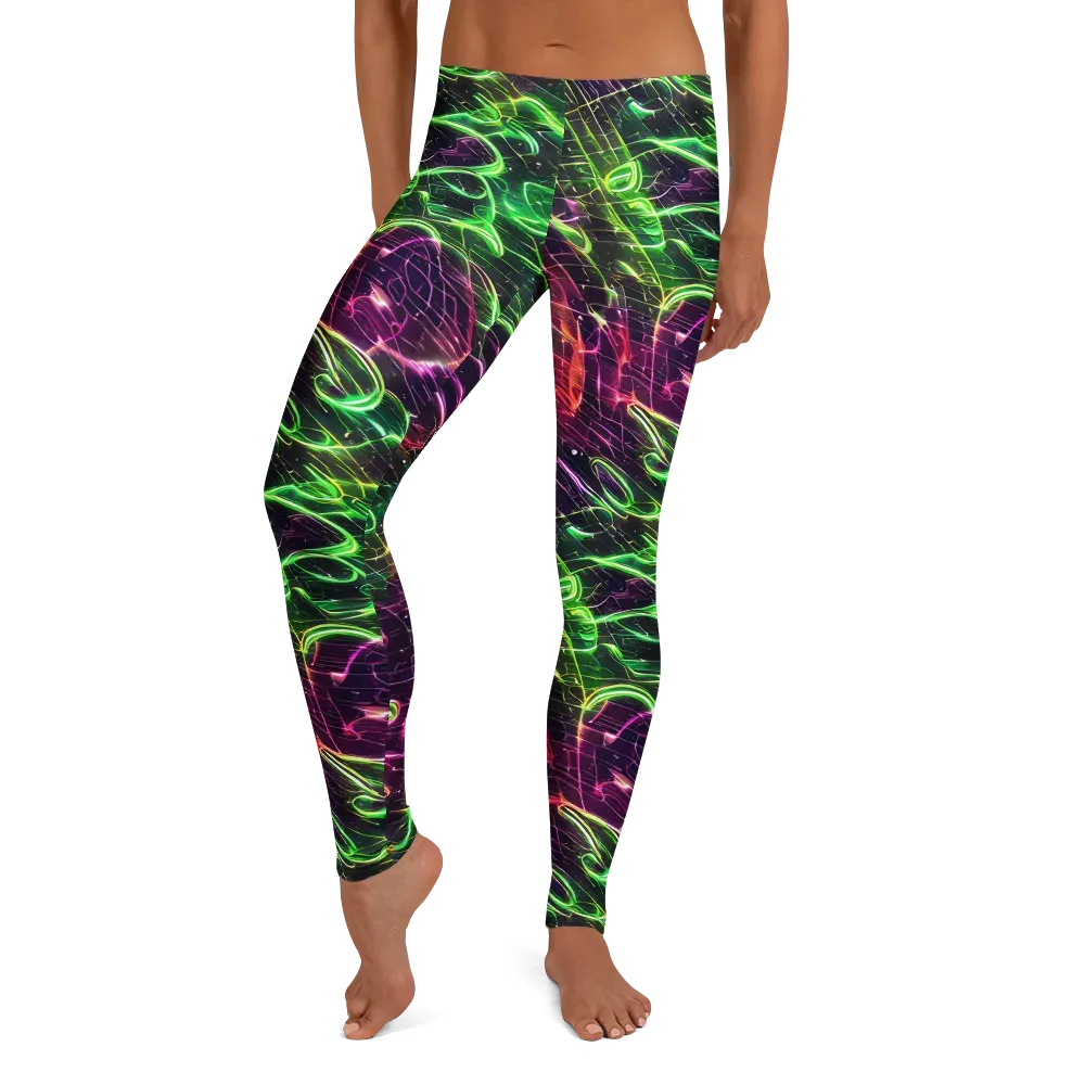 Quantum Ribbons on Leggings — Front