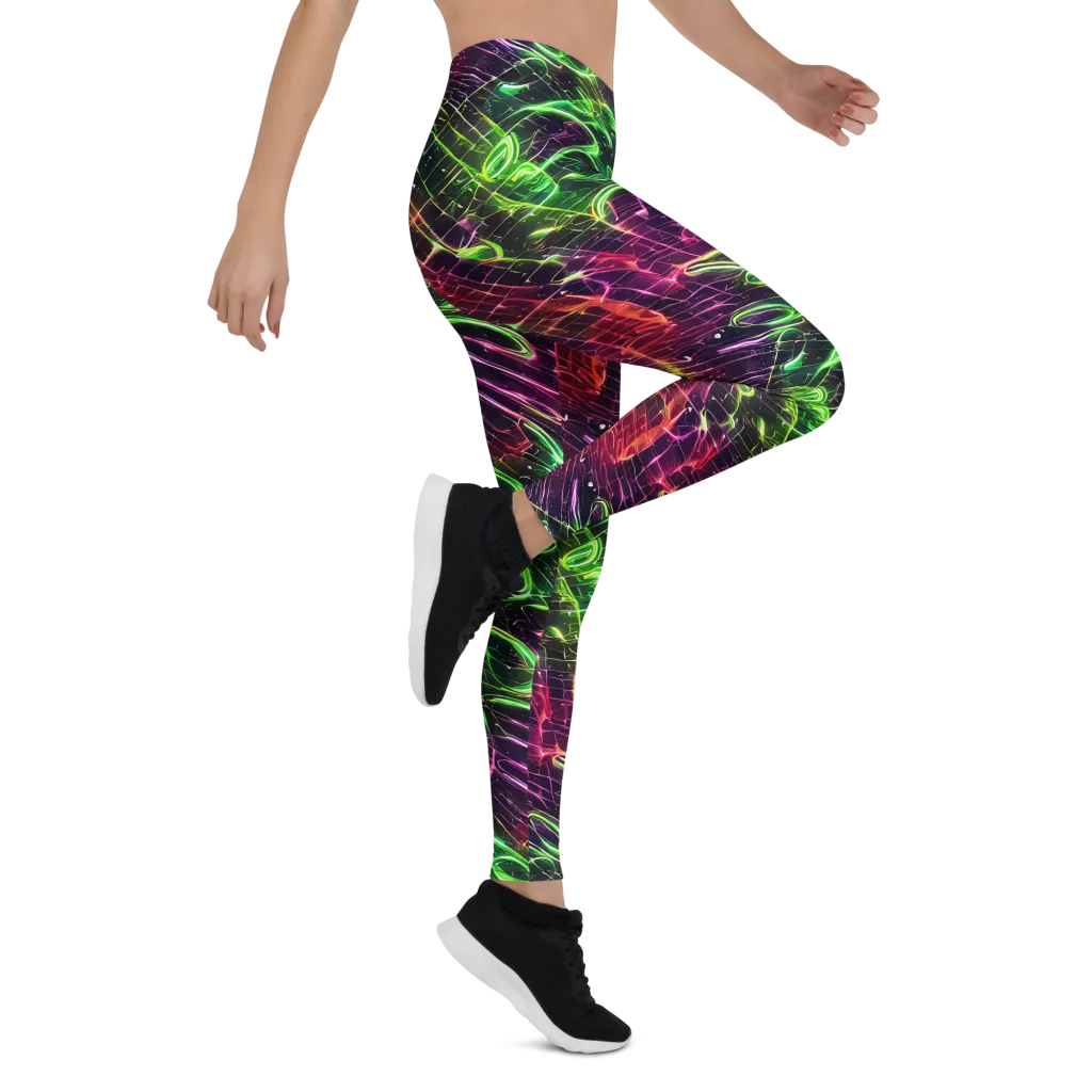 Quantum Ribbons on Leggings — Right