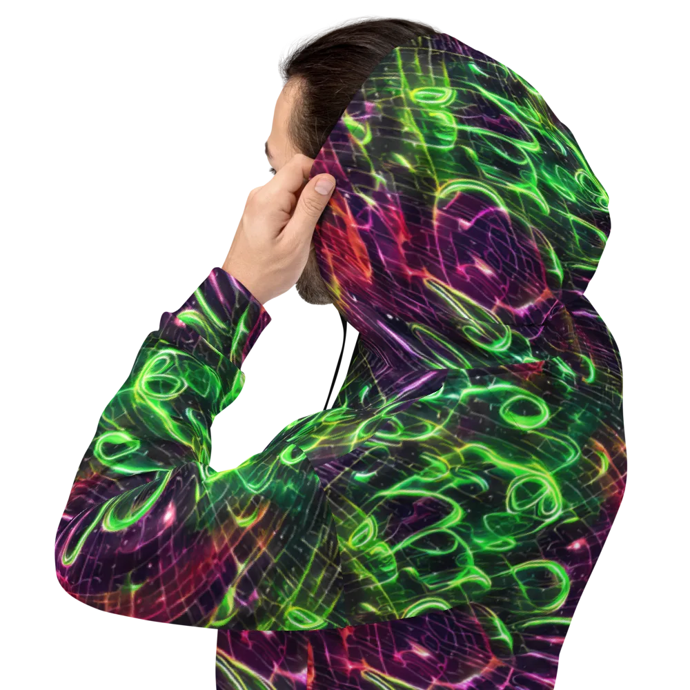 Quantum Ribbons on Hoodie — Back
