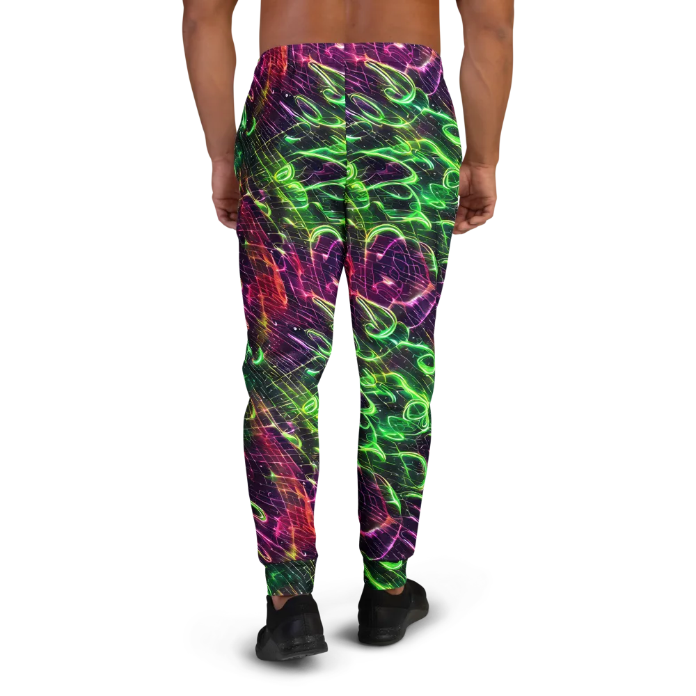 Quantum Ribbons on Men's Joggers — Back