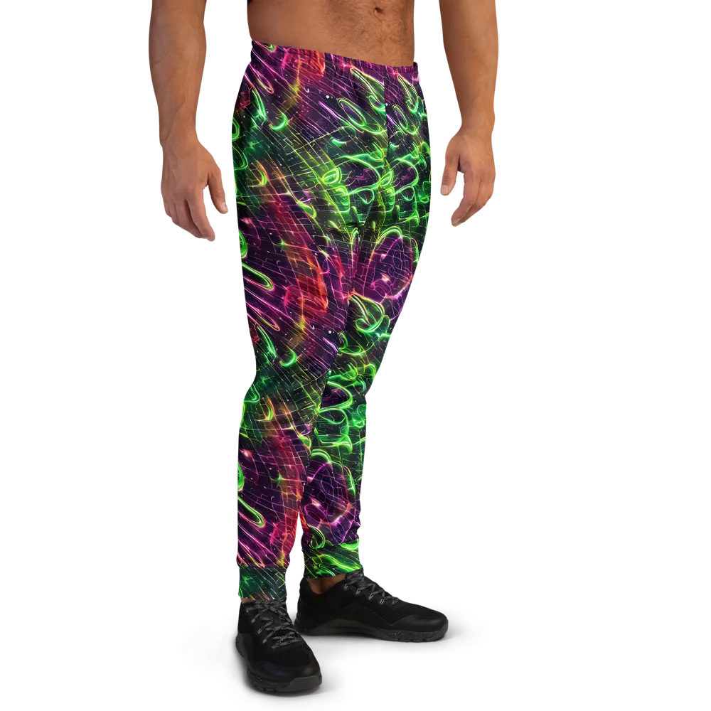 Quantum Ribbons on Men's Joggers — Right