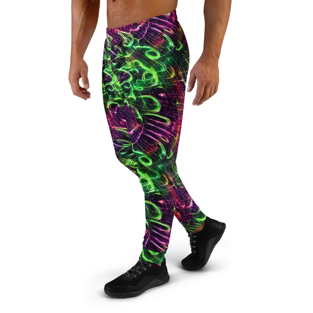 Quantum Ribbons on Men's Joggers — Left