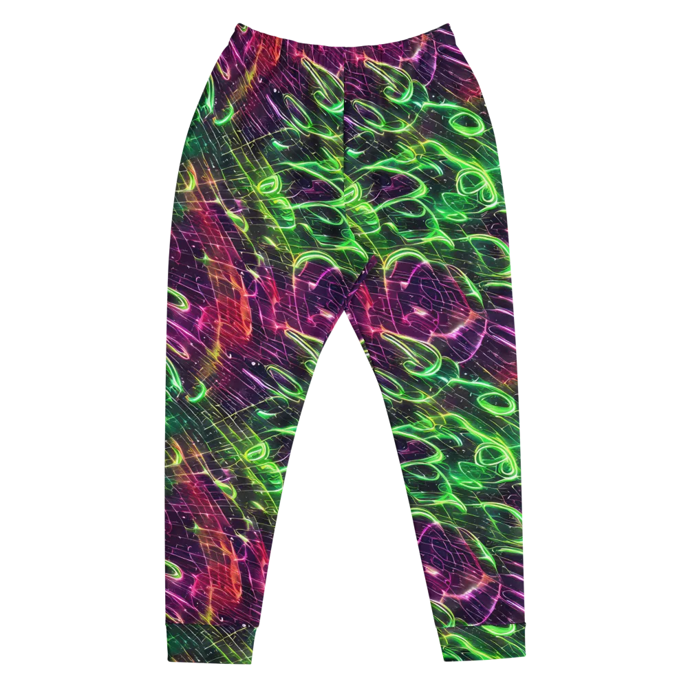 Quantum Ribbons on Men's Joggers — Front