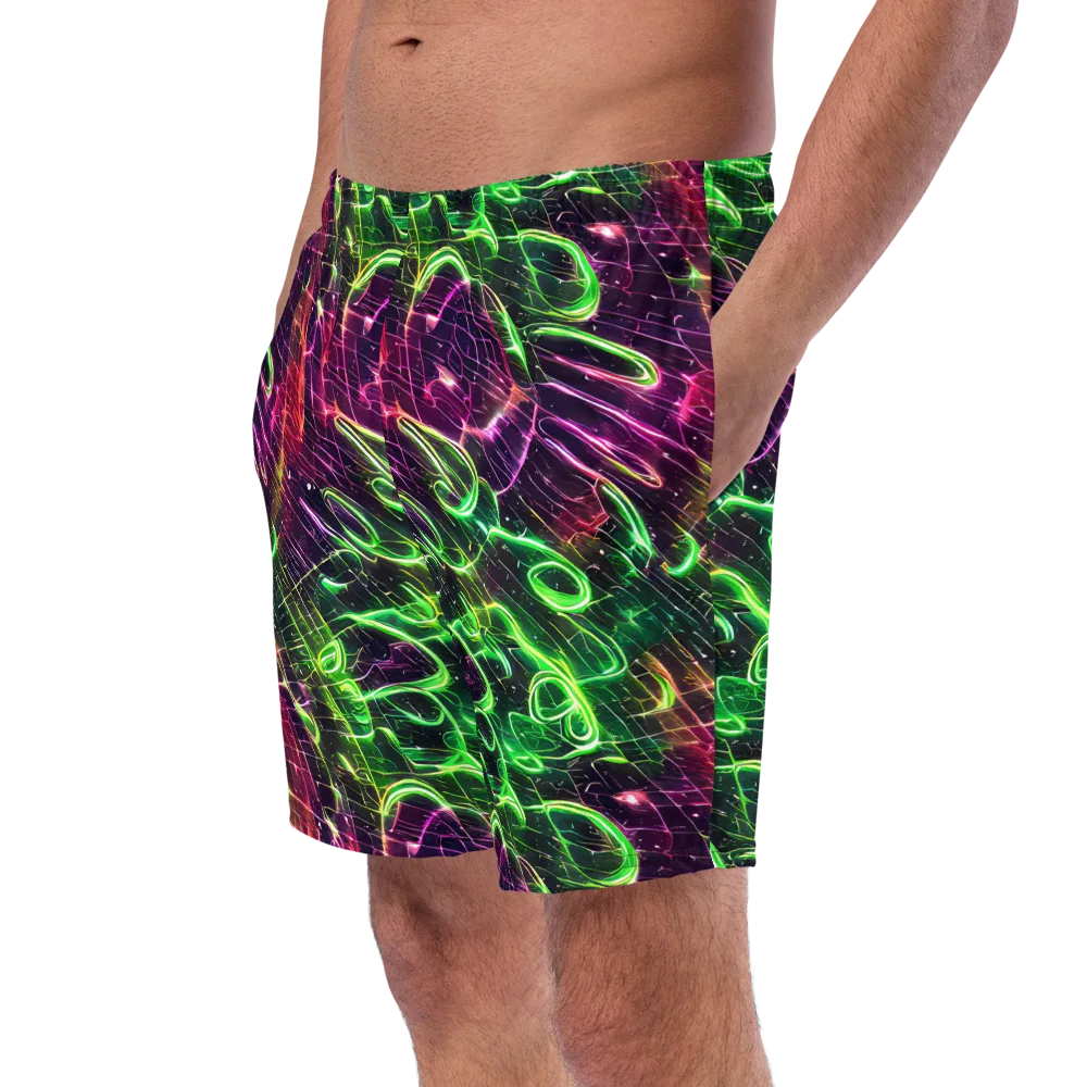 Quantum Ribbons on Swim Trunks — Left Front