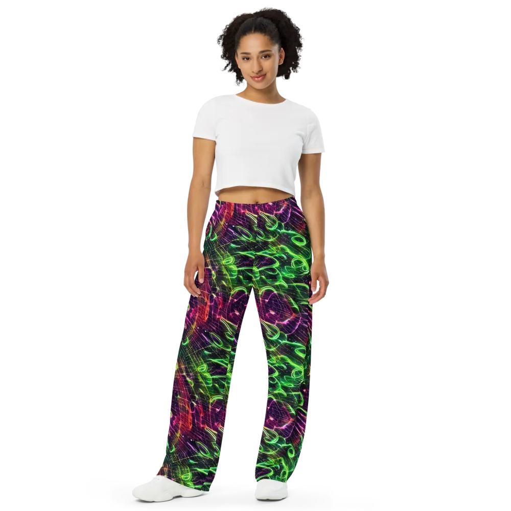 Quantum Ribbons on Wide-Leg Pants — Front