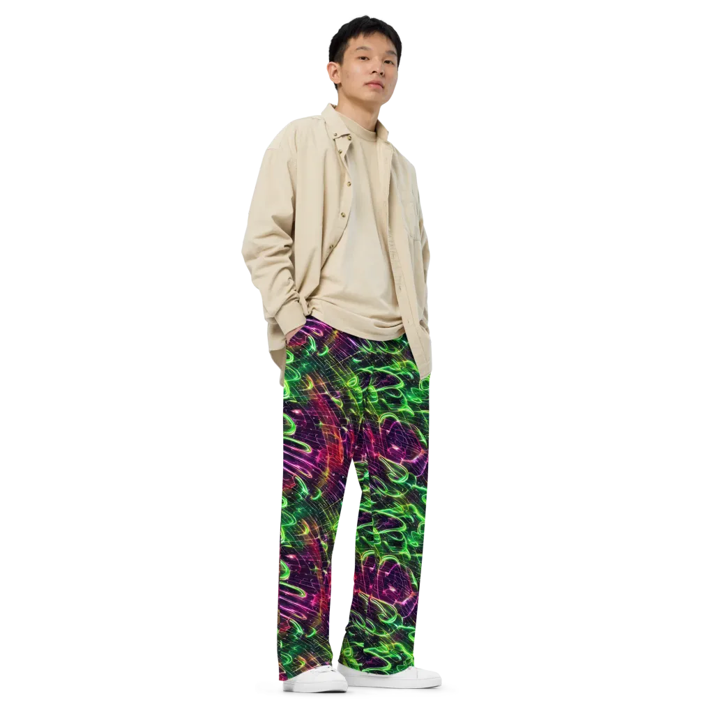 Quantum Ribbons on Wide-Leg Pants — Right Front