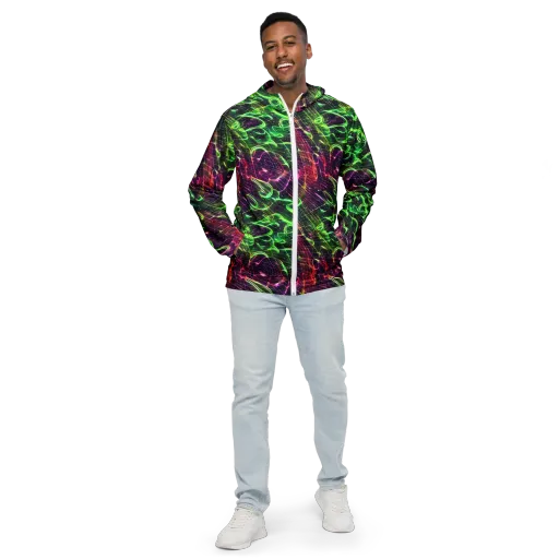 Quantum Ribbons on a Men's Windbreaker