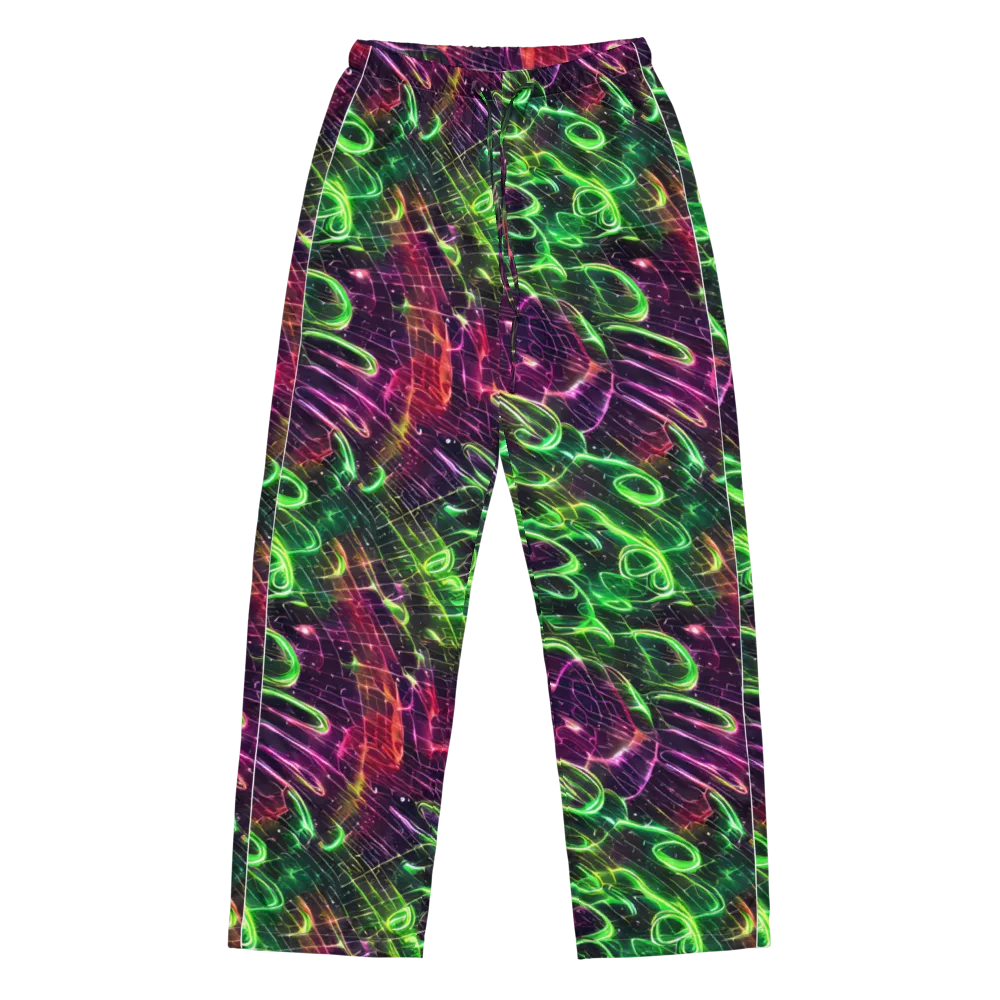 Quantum Ribbons on Women's Pajama Pants — Front