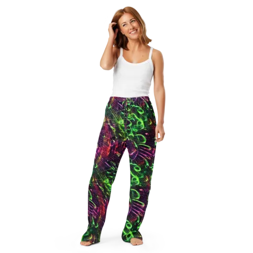 Quantum Ribbons on a Women's Pajama Pants