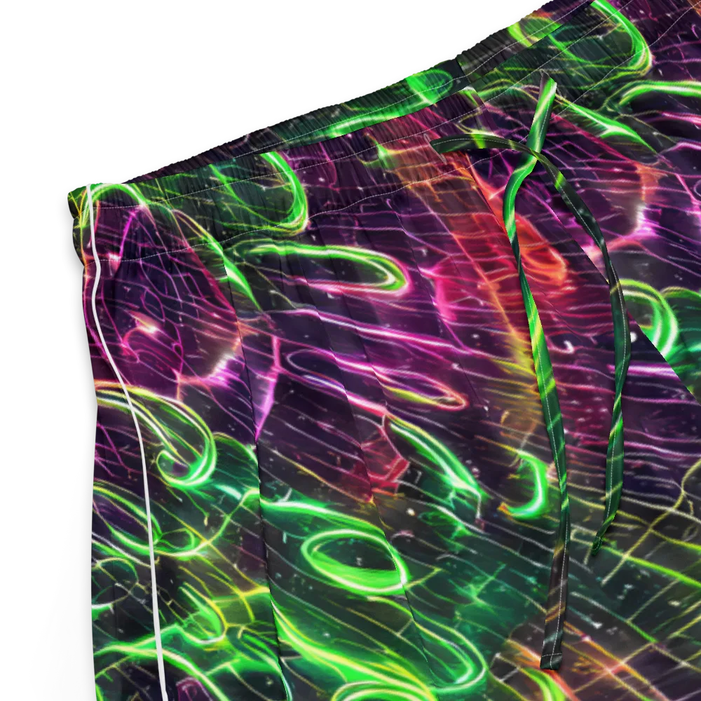 Quantum Ribbons on Women's Pajama Shorts — Product details