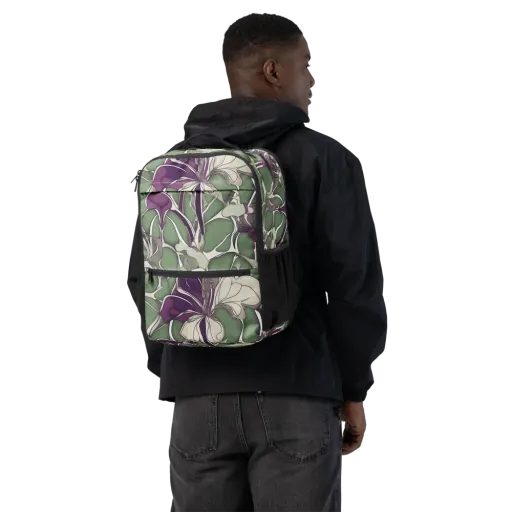 Violet Verdure on a Utility Backpack