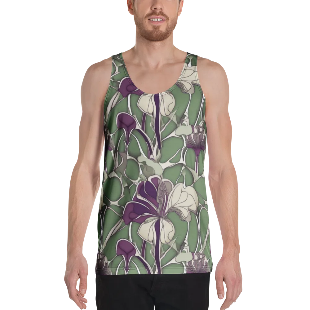 Violet Verdure on Men's Tank Top — Front