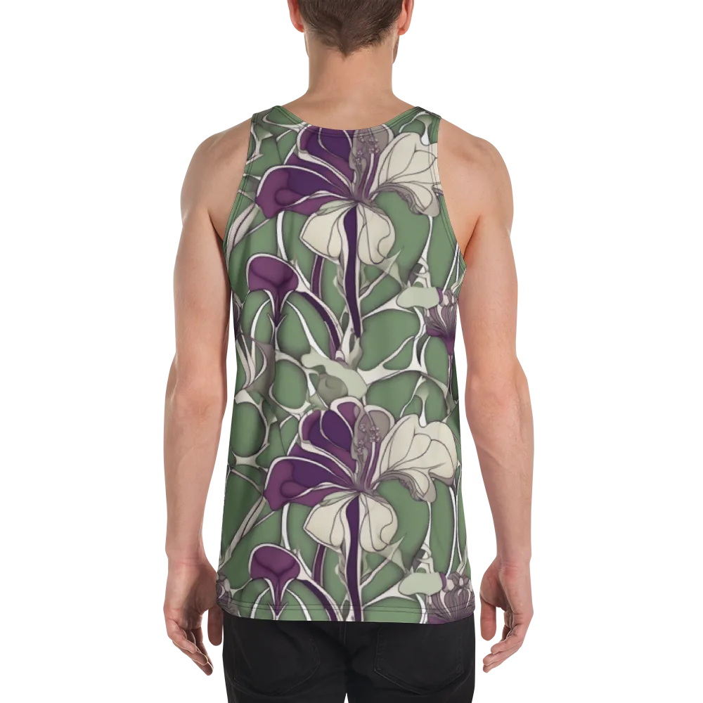Violet Verdure on Men's Tank Top — Back