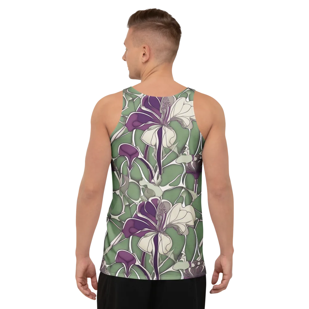Violet Verdure on Men's Tank Top — Back