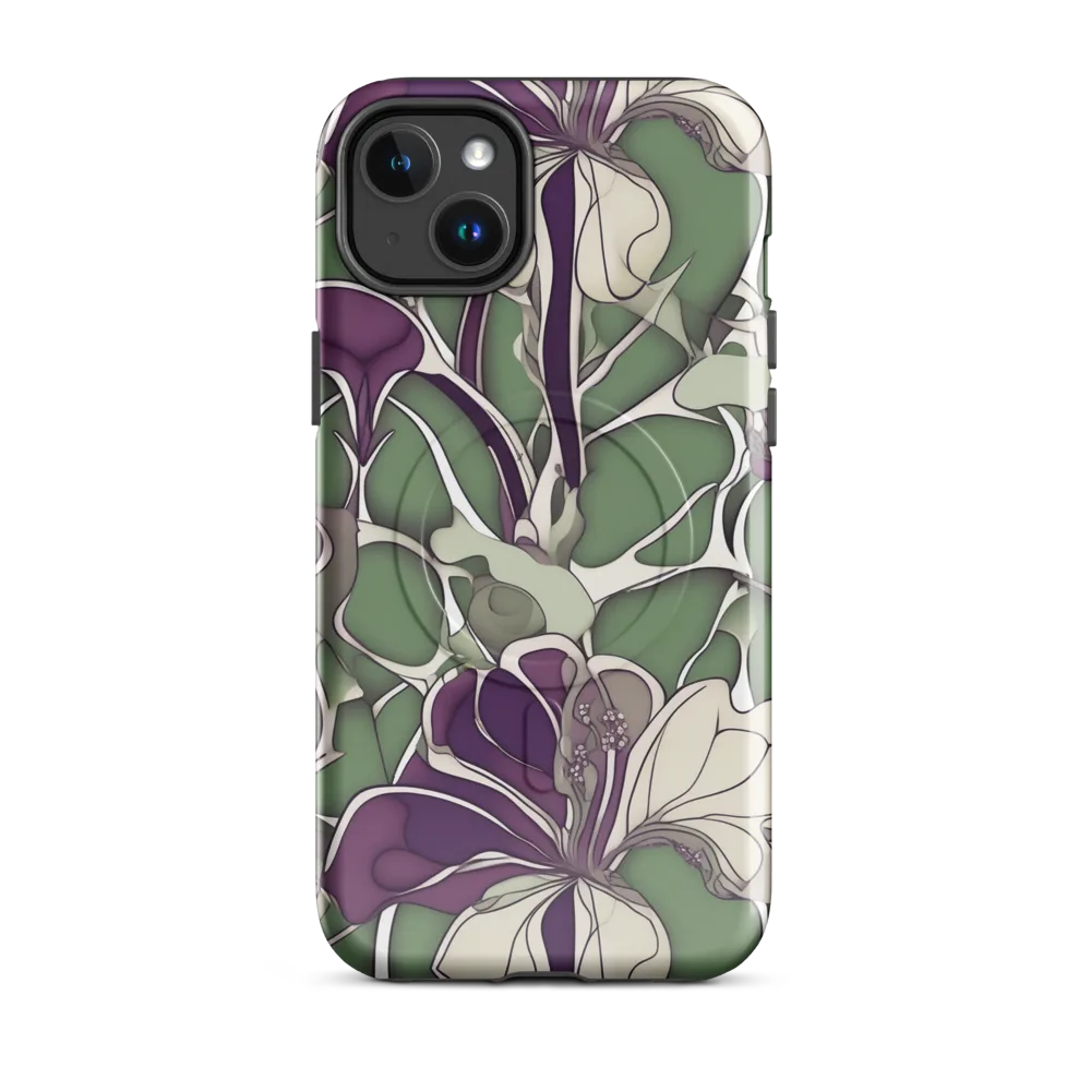 Violet Verdure on MagSafe Tough Case for iPhone® — Front