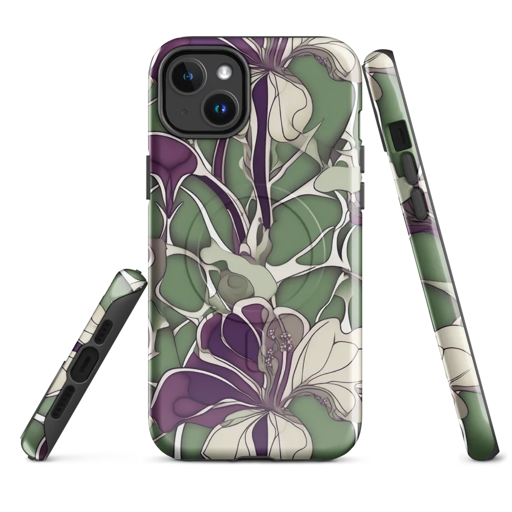 Violet Verdure on MagSafe Tough Case for iPhone® — Front
