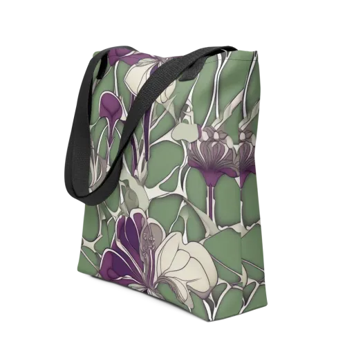 Violet Verdure on a Tote Bag