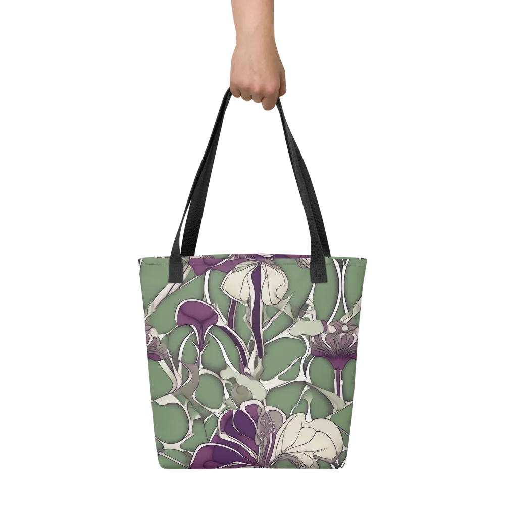 Violet Verdure on Tote Bag — Front