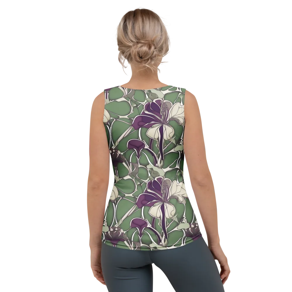 Violet Verdure on Women's Tank Top — Back