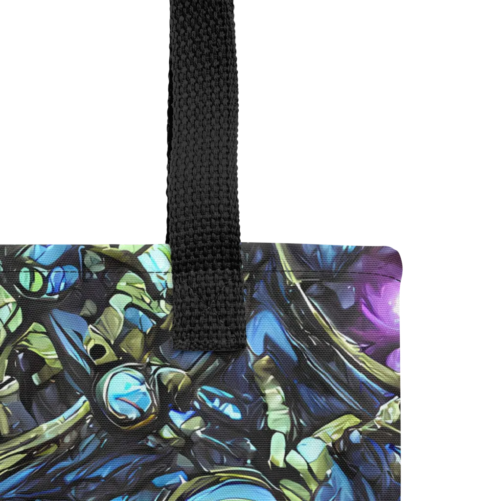 Bioluminescent Circuit on Tote Bag — Product details