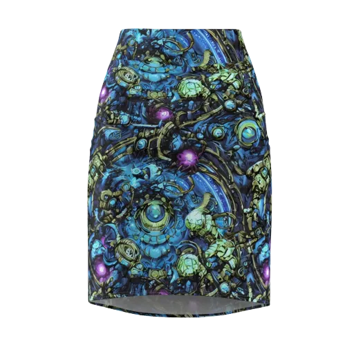 Bioluminescent Circuit on a Pencil Skirt