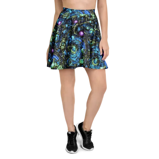 Bioluminescent Circuit on a Skater Skirt