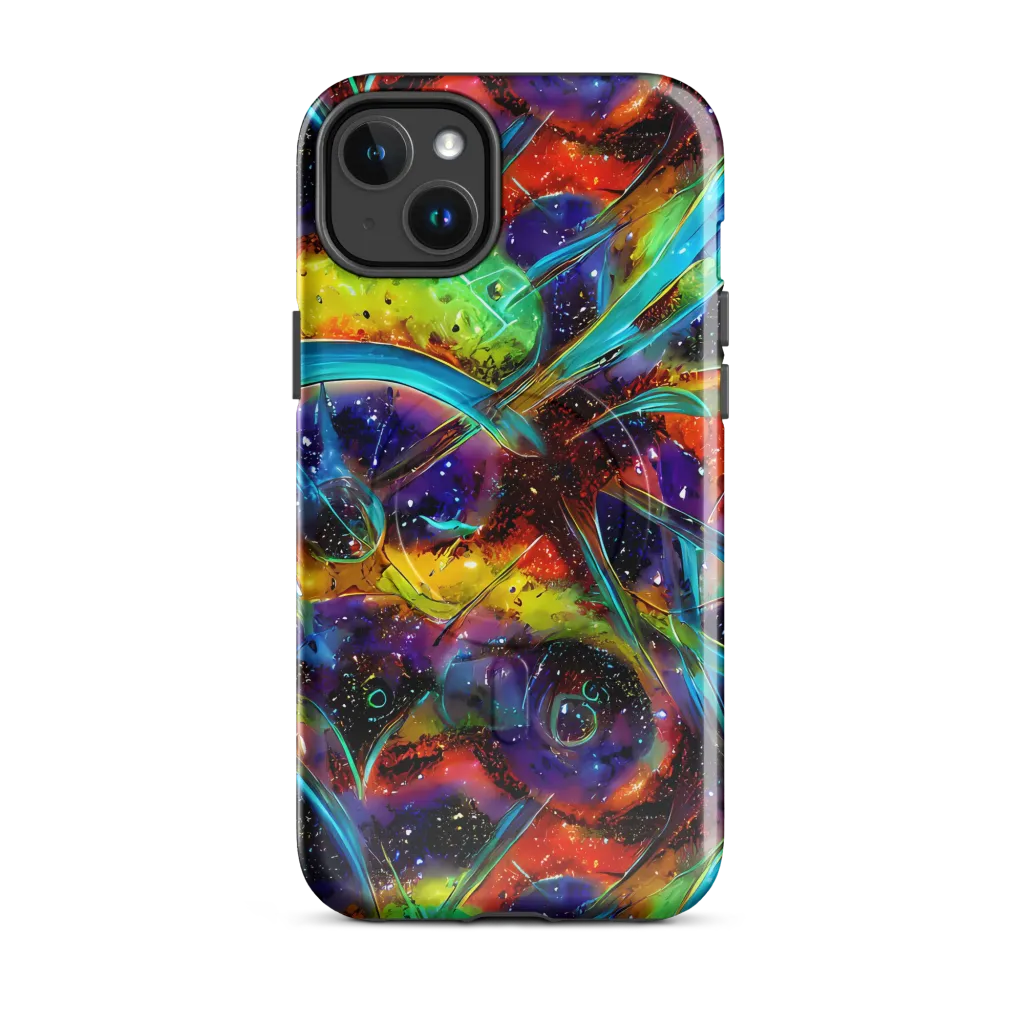 Electric Chromatica on MagSafe Tough Case for iPhone® — Front