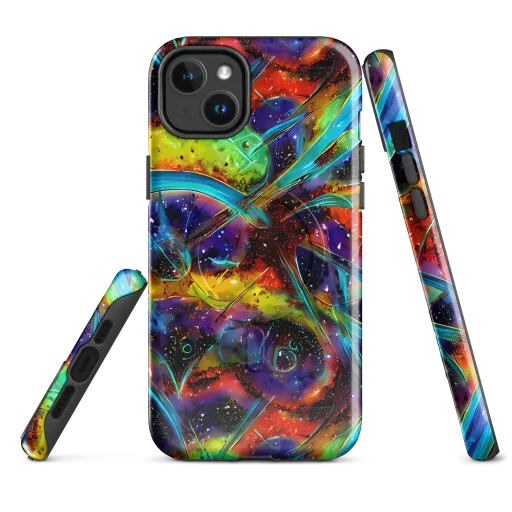 Electric Chromatica on a MagSafe Tough Case for iPhone®