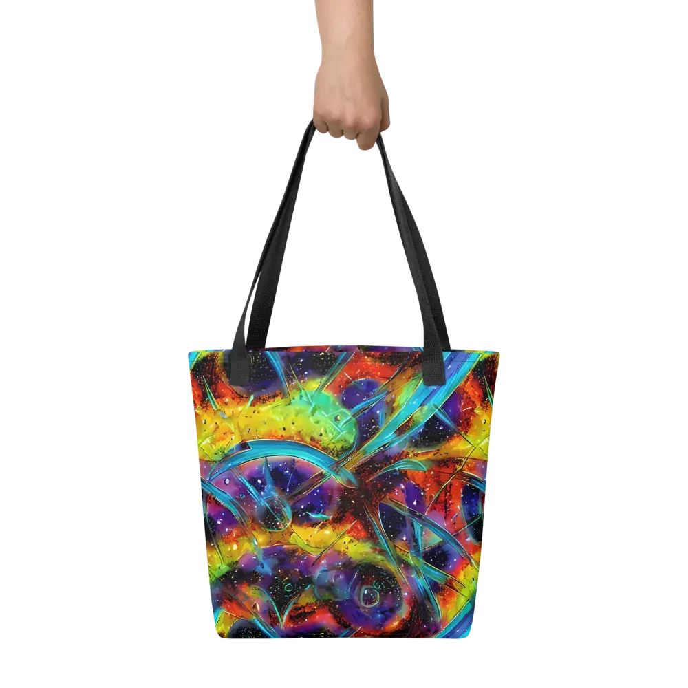 Electric Chromatica on Tote Bag — Front