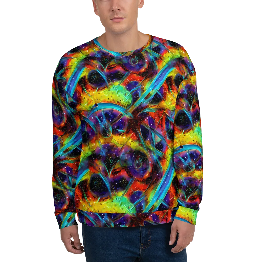 Electric Chromatica on Sweatshirt — Front