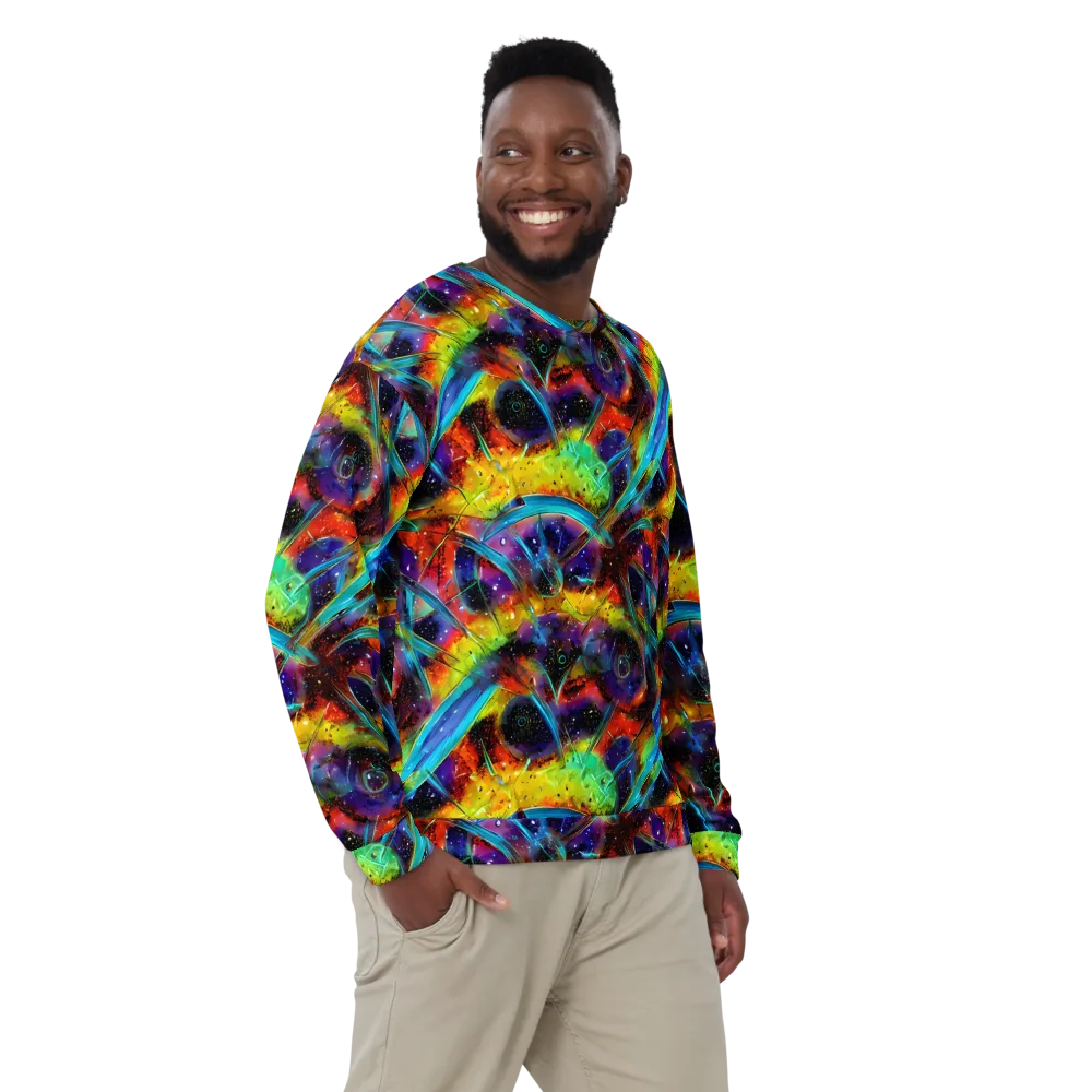 Electric Chromatica on Sweatshirt — Front