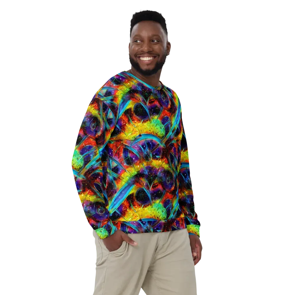 Electric Chromatica on Sweatshirt — Front